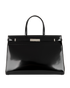 Large Manhattan, &pound;1,900, Handbags, Black, Patent Leather, Front view